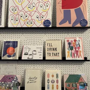 Great selection of greeting cards