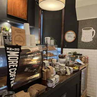 Perfect place to stop for shopping and coffee! (The shop is located inside Left Bank coffee)