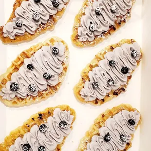 #Blueberry Croffles