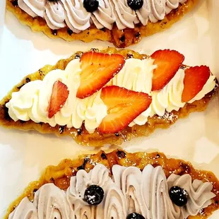 #Strawberry Croffle #Blueberry Croffle