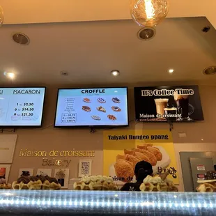 the menu