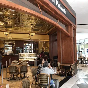 Indoor &amp; outdoor seating