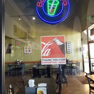 Thank you for supporting local