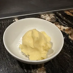 Lemon Sorbet