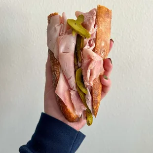 Half Jambon Beurre Sandwich