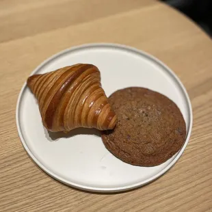 Croissant and Brown Butter cookie