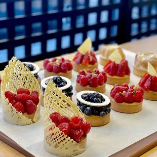 Fruit tartlets