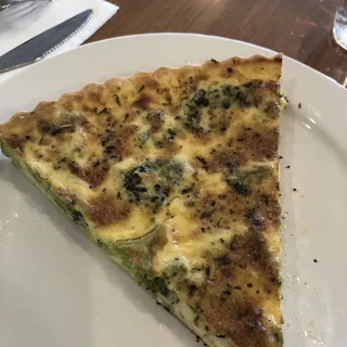 Broccoli & Feta Quiche Slice