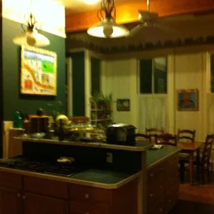 Common kitchen area