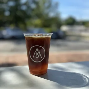 Coconut Rose Americano