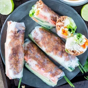 Sometimes they serve summer rolls