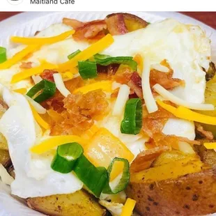 Loaded potatoes