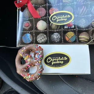 Truffles and other chocolates