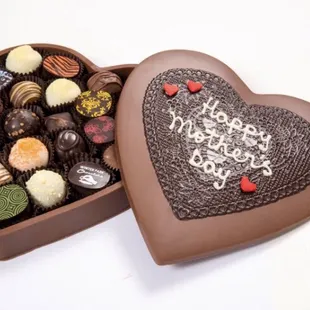Handmande Chocolate box with truffles