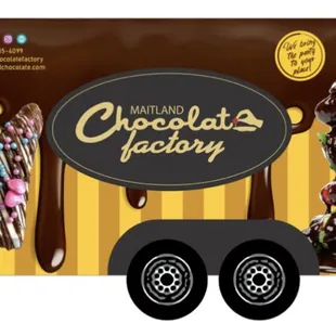 Our Chocolate Truck available !! Contact us 407-335-4099