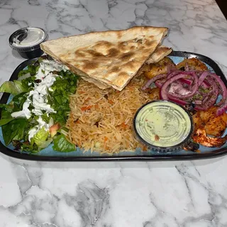 Tandoori Shrimp kabob