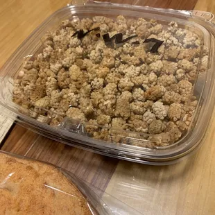 a muffin and a pie