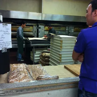 Bread ordering window