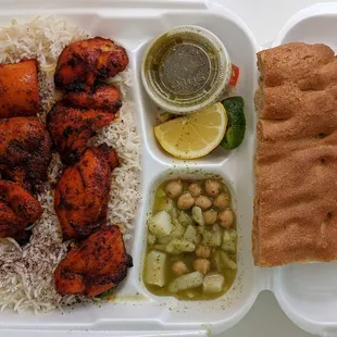 Chicken kabob combo