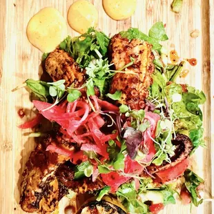 Grilled pulpo (octopus)