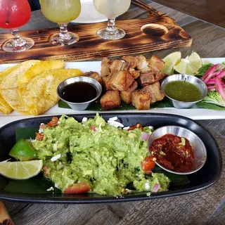 Deconstructed Pork Belly Tacos