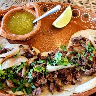 Tacos de Bistec