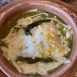 Eggs Chile Poblano