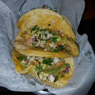 Our Award-Winning Fried Avocado Tacos