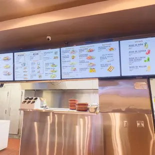 Tv Menu, clean and easy to order