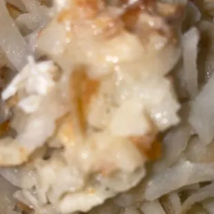 Raw hash browns they taste raw  Big Issue