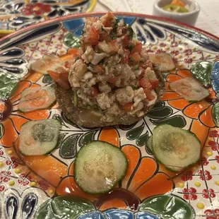 Ceviche Tostada