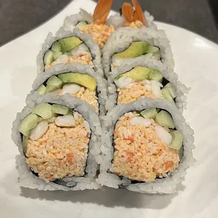 Spicy Shrimp Roll ($16). IG: Jenuine_reviews