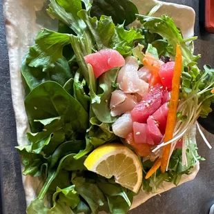 Sashimi Salad
