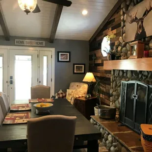 Cabin feel design and remodel