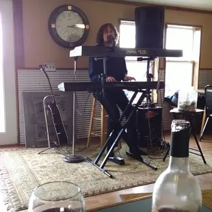 Enjoying the music and good times on a Sunday afternoon with Kim and Don Coats #taxiharrychapin