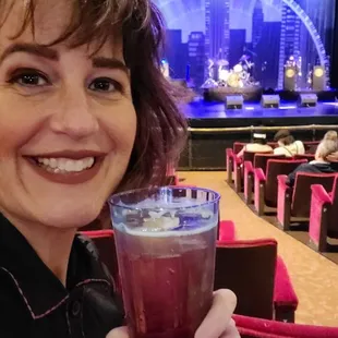 Me and my $28 (before tip) Champagne Cocktail double waiting on Postmodern Jukebox (Nov2021)