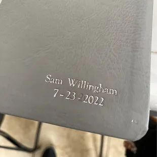 Messed up the date and when I mentioned it they tried to "fix" it by lifting the engraving reprinting it.