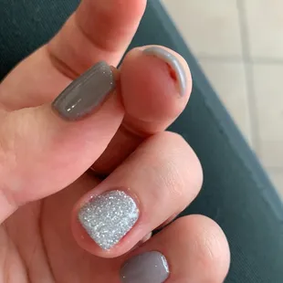 Where the drummel went into my finger