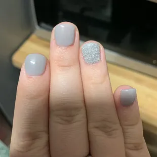 Two more places I bled from her using the drummel on my cuticles.
