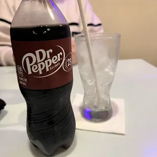 Soft Drinks come in bottles