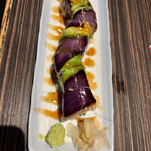 Veggie dragon roll