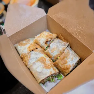Beef Roll Plate