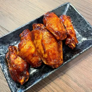 Small Fried Chicken Wings Plate