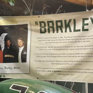 the backstory of Barkley