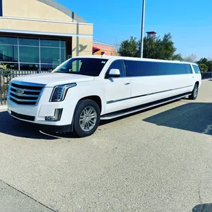 Ready for wedding  Major Limo Cadillac Escalade limousine