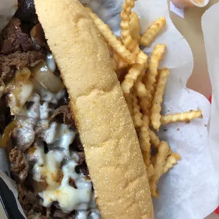Philly Cheesesteak Combo