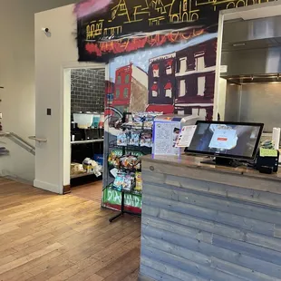 Counter area