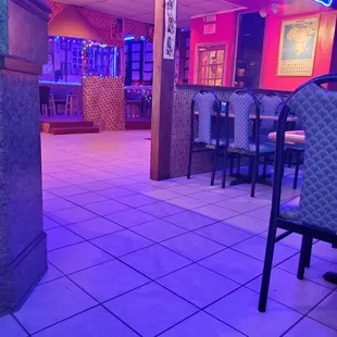 Inside. Great ambiance.