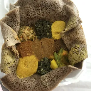 Vegetarian combo for 2