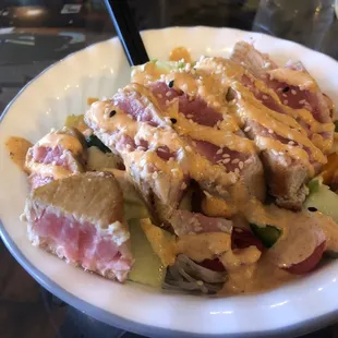Ahi Tuna Poke Bowl